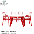 Super Dolphin 5 Dining Table Set. 