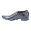 Sunrise Royal Black Pure Leather Formal Shoe For Men. 