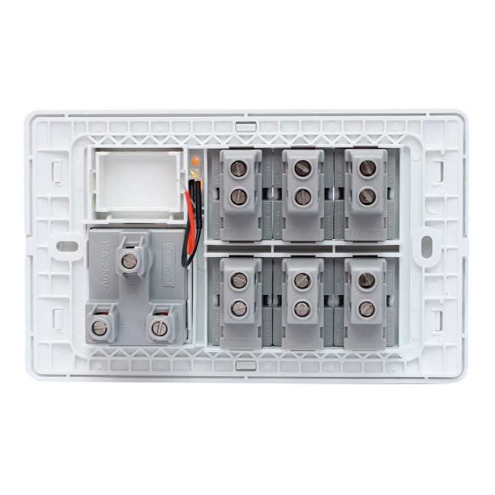 6%20Gang%20+%20Multi%20Socket%20Switch%20With%20Indicator%20And%20Fan%20Dimmer%20Provision%20White%20(3*5)%20-%20Image%202