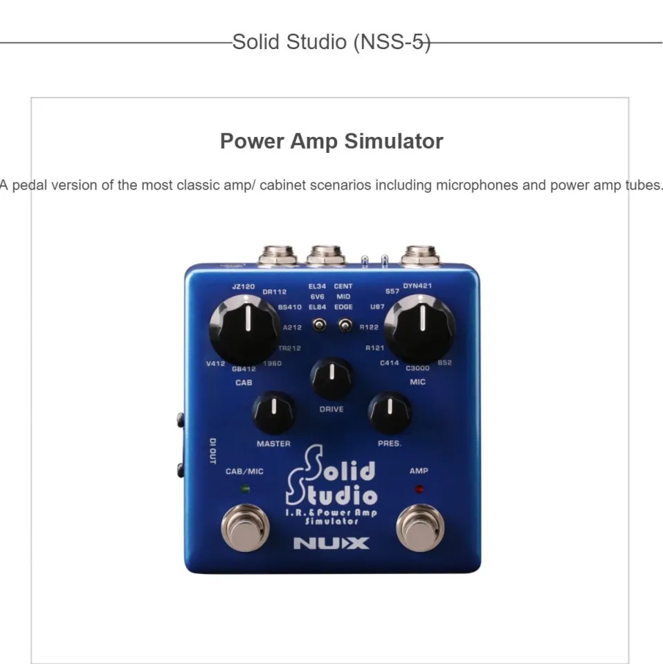 Nux Solid Studiio (NSS-5) | Daraz.com.np
