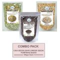 Combo Pack Of Chia Seeds 100gm, Sunflower Seeds 100gm & Pumpkins Seeds 100gm. 