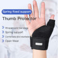 Wrist brace with sprained finger splint tendon brace arthritis arthritis bracer sheath to recover from injury brace to hold. 