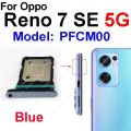 SIM Card Tray For OPPO Reno 7 7Lite 7SE 7Z 4G 5G Dual SIM Card Tray Slot Card Reader Holder Socket Replacement Parts. 