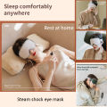 Heating Massage Eye Mask With Vibrator. 