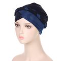 Lady Braid Head Wrap Indian Cancer Hat Turban Hat Chemo Cap Sleep Cap. 