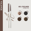 MAANGE Long Wear Gel Eyeliner Pencil Smudge-Proof & Multi-Purpose Mineral Gel Pen Liquid Eyeliner MG-E07. 