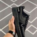 AF1 Black Venom Sneakers For Men. Shoes For Men. 