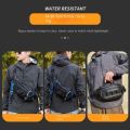 Camping Travel Waterproof Fishing Tackle Bags Large Capacity Zipper Pocket Fishing Lure Bag Chest Pack Multi Layer Fishing Waist Bag Hiking Climbing. 