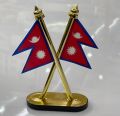 Nepal Flag For Car Dashboard. 