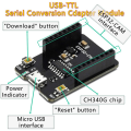 4X WiFi Bluetooth Board ESP32-CAM-MB Micro-USB to Serial Port CH340G with OV2640 Camera Module Mode ,with 2.4G Antenna. 