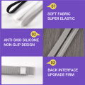 12 Pieces Non-Slip Elastic Sport Hair Headbands, for Women and Men. 