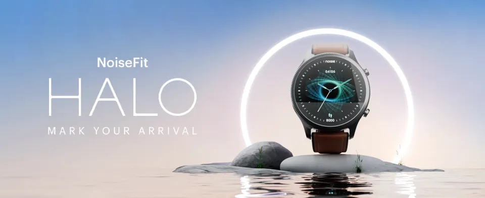 Amoled Display Noise Round Smartwatch Noise Fit Halo AMOLED