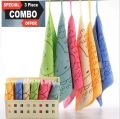 Special Combo Offer - Kitchen Dish Cleaning Cloth Microfiber Towel Hand Napkin Table Wiper Pack of -3 -(Color May Vary). 