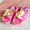 Anti-slip girls' shoes for girls toddlers princess Anna Elsa children's original innovative summer sandals cartoon shoes soft-soled slippers. 