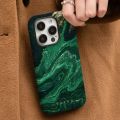 HOT sax Plu 12 11 Emerald Pool－Elegant Phone Case for iPhone 16 15 14 13 Pro M. 