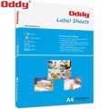 Oddy Label Stickers Paper A4 Size 30 Labels Per Sheet Self Adhesive For Laser And Inkjet Printers (Pack of 100 Sheets). 