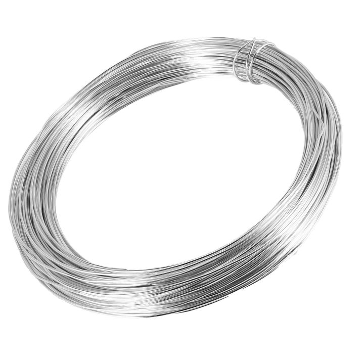 Silver Modelling Material 1 Roll of Aluminum Silver for Jewellery Craft, Modelling Making ...