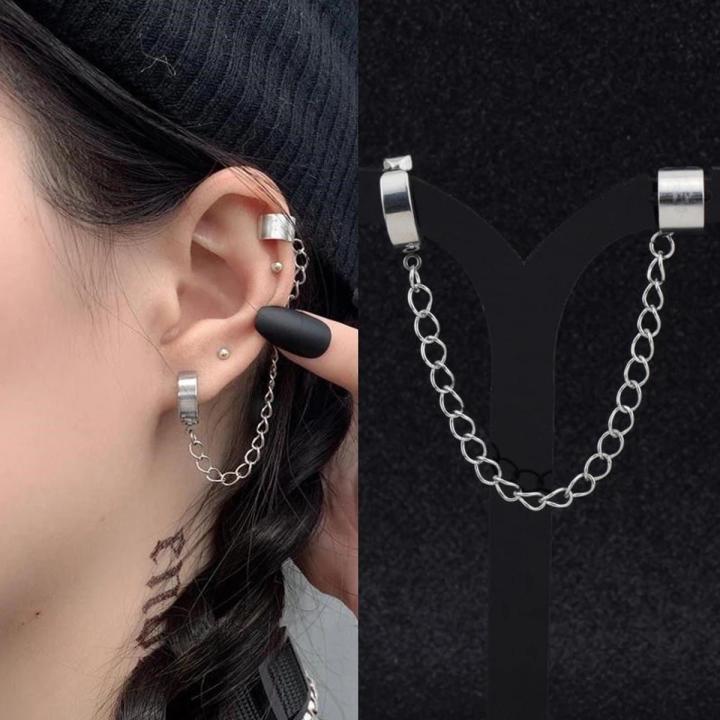 【Free Returns】 1 piece steel painless ear earrings men women | Daraz.lk