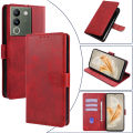Business Leather Case for VIVO V30 V29 Lite V29E V27E V25E V23E V21E V27 V25 V23 V21 Pro Magnet Buckle Wallet Case Flip Cover. 