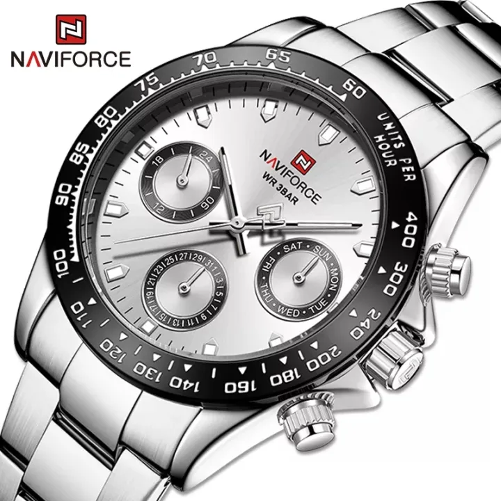 NAVIFORCE%20NF9193%20Classic%20Business%20Luminous%20Multifunction%20Chronograph%20Stainless%20Steel%20Watch%20For%20WOMEN%20-%20Image%206