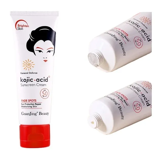 Kojic%20Acid%20Sunscreen%20Cream%20SPF%2050%20PA+++%20Fade%20Spots%2080g%20-%20Image%202