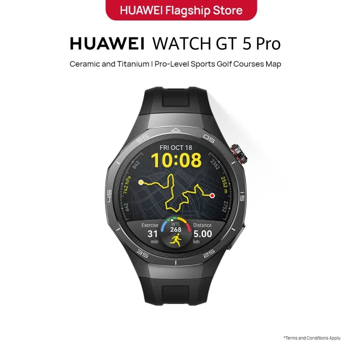 Huawei%20Watch%20GT%205%20Pro%20(46mm)%20%7C%20Ultra-Accurate%20GPS%20%7C%20Up%20to%202-Week%20Battery%20Life%20-%20Image%202