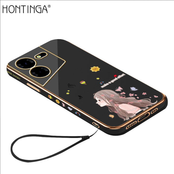 Hontinga for Tecno Pova Pro 5G Back Cover Luxury 6D Plating