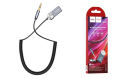 Hoco DUP02 InCar Bluetooth Audio Receiver Spring Cable. 