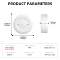 ARELENE Tuya WiFi Water Leak Sensor Flood Leakage Detector with Sound Alarm 80dB IP55 WaterProof Water Sensor Remote Monitor. 