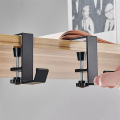 ARELENE 5 Pcs Single-Layer Locking Table Hook Student Bag Hook Office Desk Mobile Bag Hook Desk Side Table Hook White. 
