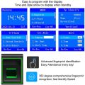 NAMUNY Biometric RFID Access Control System RFID Keypad USB Fingerprint System Electronic Time Clock Attendance Machine. 