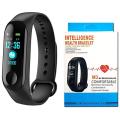 M3 Intelligence Bluetooth Health Wrist Smart Band Watch Monitor/Activity Tracker/Smart Fitness Band Compatible For All. 