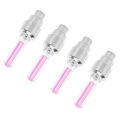 2/4Pcs Car Motorcycle Bicycle Tire Valve Caps Light LED Neon Flash Lamp Waterproof Universal Bike Wheel Lights Moto Accessories. 