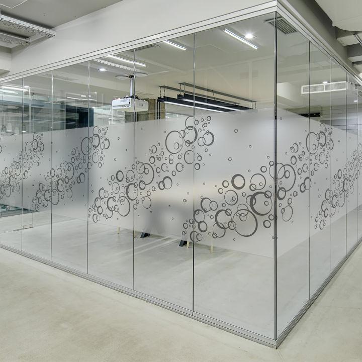 Artsy Home Blackout and Privacy Sticker for Window Bubbles 1 meter x ...