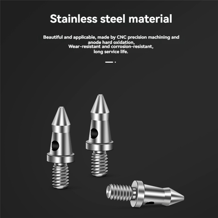 3Pcs%20Universal%20Tripod%20Foot%20Spikes%20Set%201/4%20Inch%20Thread%20Stainless%20Steel%20Tripod%20Monopod%20Legs%20Feet%20Replacement%20Parts%20-%20Image%203