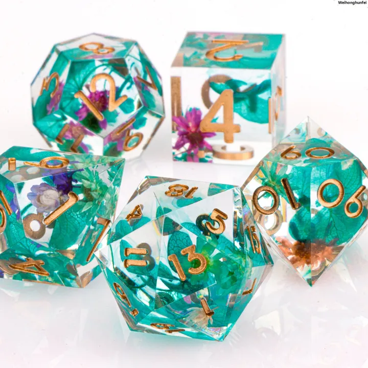 Weihonghunfei%E3%80%902025%20Version%E3%80%91%20Set%20Dice%20Resin,%20Resin%20DnDD,%20Dragon%20and%20Applicable,%20D%20Make%20Handmade%20Resin%20Polyhedron%20D%20Dice%20Set%20in%20Dungeon%20D%20and%20Dice%20with%20Sharp%20Edge%20Dice%20Green%20Affordable%20-%20Image%207