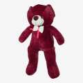 Maroon Color Light Fleech Soft  Teddy BearDoll 7ft. 