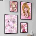 me Roo kids anime poster high heGyarBaliuzu Gyaru subculture female Qing poster Hom Bar Cafe café Art Deco mural picture sale. 