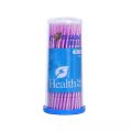 Dental Coating Sticks, Disposable Adhesives, Small Bristle Brushes, Cotton Swabs, Beauty Swabs, Non-Shedding Oral Mouths, 100 Pieces. 