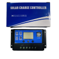 Solar Charge Controller Solar Panel Charger Controller Overcharge Protection Parameters Adjusted For Phone (10A 12V/24V). 