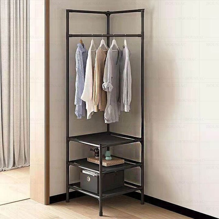 Corner%20coat%20hanger%203%20layer%20Corner%20Coat%20Rack,Freestanding%20Sturdy%20High%20Hall%20Trees%20With%20Shoes%20Rack%20and%20entryway,dress%20room,bedroom,and%20living%20room%20-%20Image%203