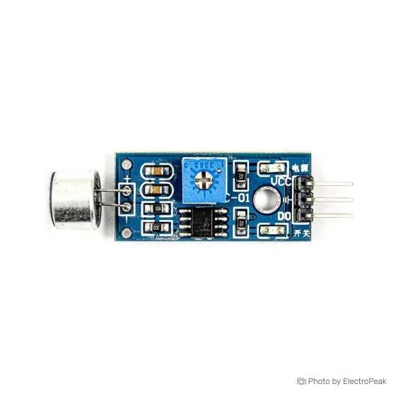 High Sensitivity Sound Detection Sensor Module | 52dB Mic Sensitivity ...