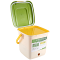 NAMUNY 12L Compost Bin Recycle Composter Aerated Compost Bin PP Organic Homemade Trash Can Bucket Kitchen Garden Food Waste Bins. 