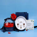 Creative Valentine's Day Rose Gift Box Ring Necklace Jewelry Box Proposal Jewelry Box. 