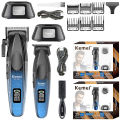 New Kemei Hair Trimmer Professional Trimmer Adjustable Haircut Machine 9000 RPM Hair Clipper Brushless Motor Trimmer for Men KM-1670. 
