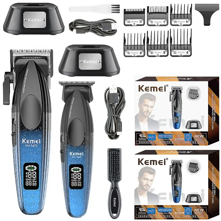 New%20Kemei%20Hair%20Trimmer%20Professional%20Trimmer%20Adjustable%20Haircut%20Machine%209000%20RPM%20Hair%20Clipper%20Brushless%20Motor%20Trimmer%20for%20Men%20KM-1670%20-%20Image%203