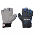 Ninja Half Gloves For Men - Black & Blue For Men By Bajrang. 