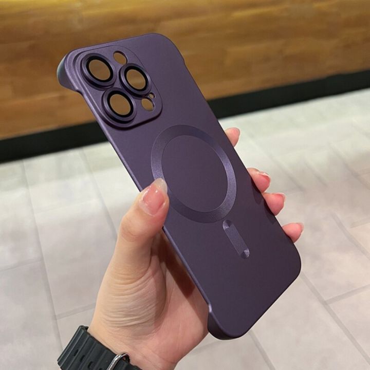 HOCE%20Luxury%20Ultra%20Thin%20Frameless%20Magnetic%20Cases%20For%20iPhone%2017%2016%2015%2014%2013%2012%2011%20Pro%20Max%2014%2015%2016%20Plus%20Magsafe%20Case%20Lens%20Protector%20Hard%20PC%20Back%20Phone%20Cover%20-%20Image%209