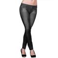 Leggings Like Jeans,Slim And Lift Caresse Jeans, Colour Black. 