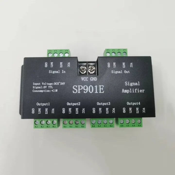 High%20Quality%20RGB%20Addressable%20SP901E%20Signal%20Amplifier%20DC12-24V%20Individually%20Light%20Strip%20Repeater%20LED%20Pixel%20Strip%20Programmable%20Matrix%20Panel%20LightDC5-%20SPI%20Signal%20Enhanced%20WS2812B%20WS2811%20WS2813%20-%20Image%204